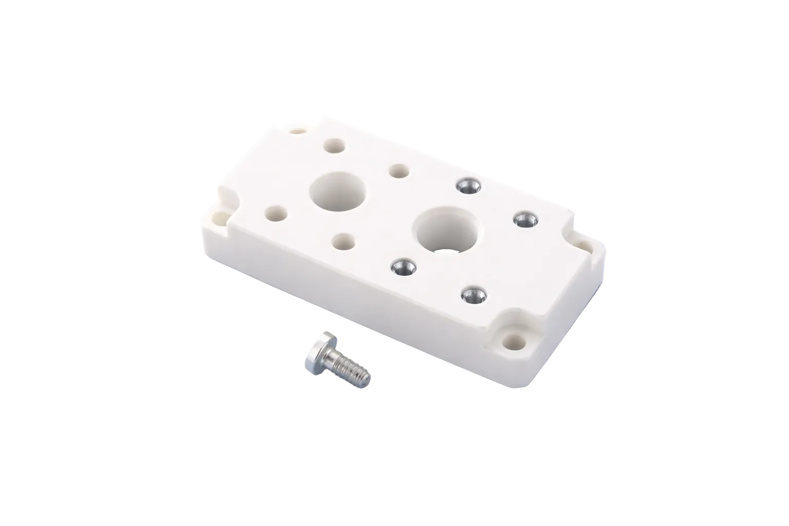 High-Purity Alumina Ceramic Medical Component Offering High Strength and Biocompatibility